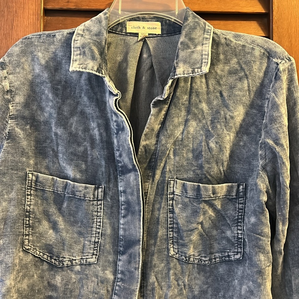 Cloth & stone corduroy acid shirt